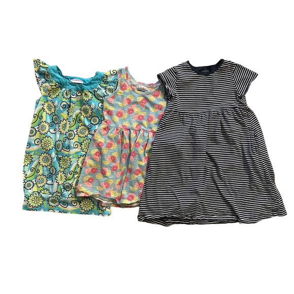 Girls Dresses Bundle of 3 Lands End Flapdoodles Size 6/6X GUC - Picture 1 of 12